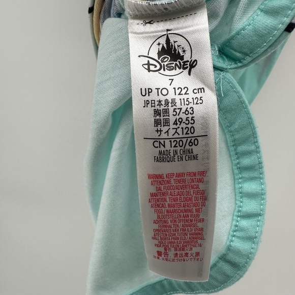 Authentic DISNEY Little Girls 7 Pajamas Mickey Mouse Daffy Duck Pluto Shirt - Picture 8 of 8